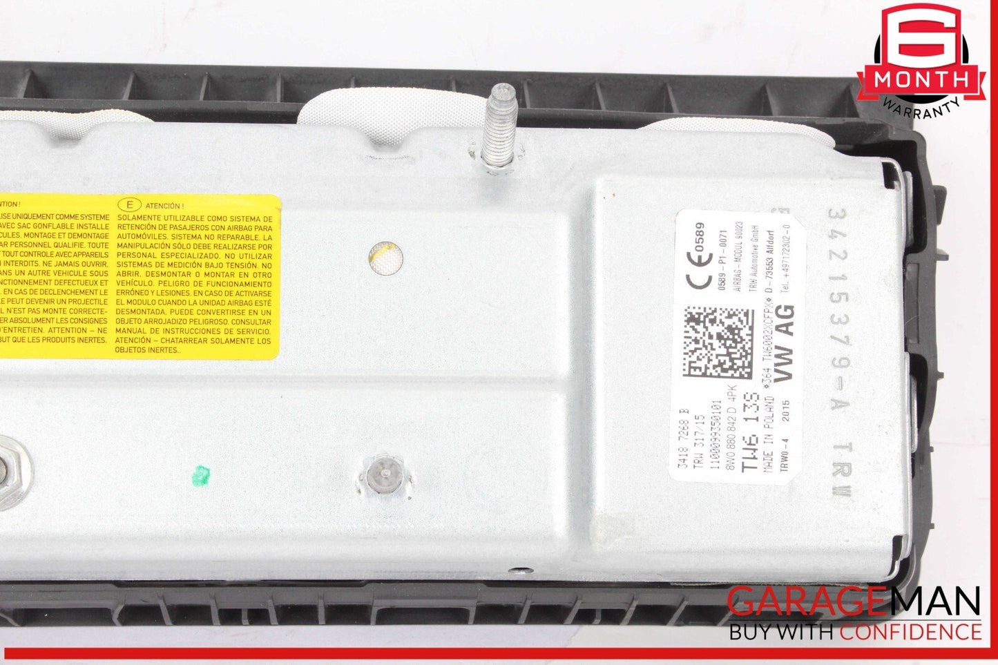 17-24 Audi A4 Front Right Passenger Side Knee Airbag Air Bag 8W0880842D OEM