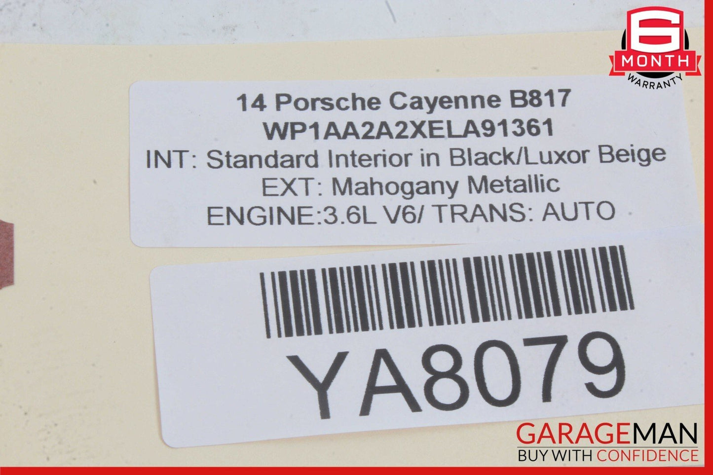11-18 Porsche Cayenne 958 Dash Head Light Headlight Control Switch Module Unit
