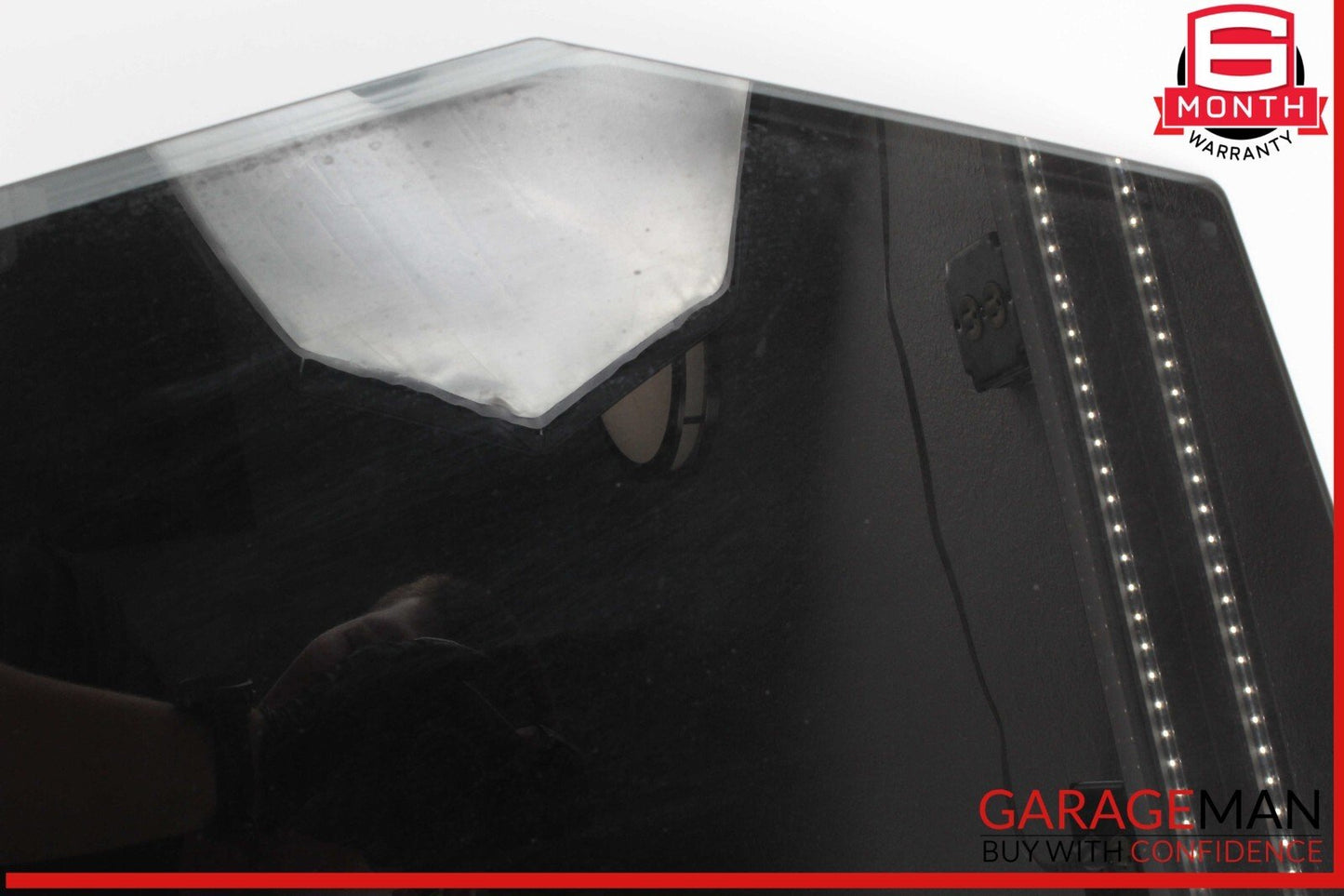 17-24 Audi Q7 Rear Right Passenger Side Door Window Glass 4M0845026B OEM