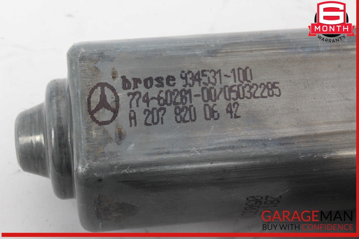10-20 Mercedes W218 CLS550 Front Right Window Regulator Motor 2078200642 OEM