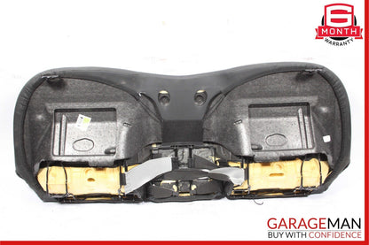14-17 Maserati Ghibli Rear Bench Lower Bottom Seat Cushion Cover Black OEM
