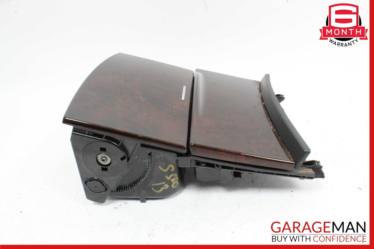 10-13 Mercedes W221 S550 S400 S63 AMG Ash Tray Ashtray Cup Holder Trim Wood OEM