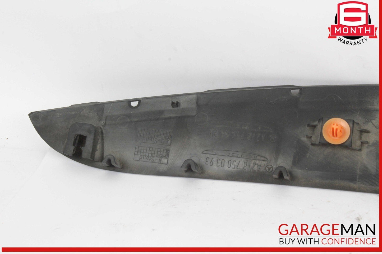 12-14 Mercedes W218 CLS550 CLS500 CLS63 AMG Trunk Lid Tailgate Handle Trim OEM