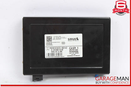 07-14 Mercedes W221 S550 SLK350 Sirius Satellite Radio Module Receiver OEM