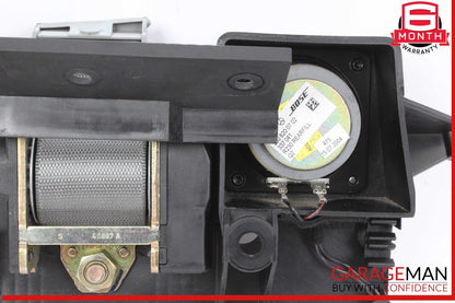 03-08 Mercedes R230 SL500 Rear Left Seat Belt Retractor Luggage w/ Speaker OEM