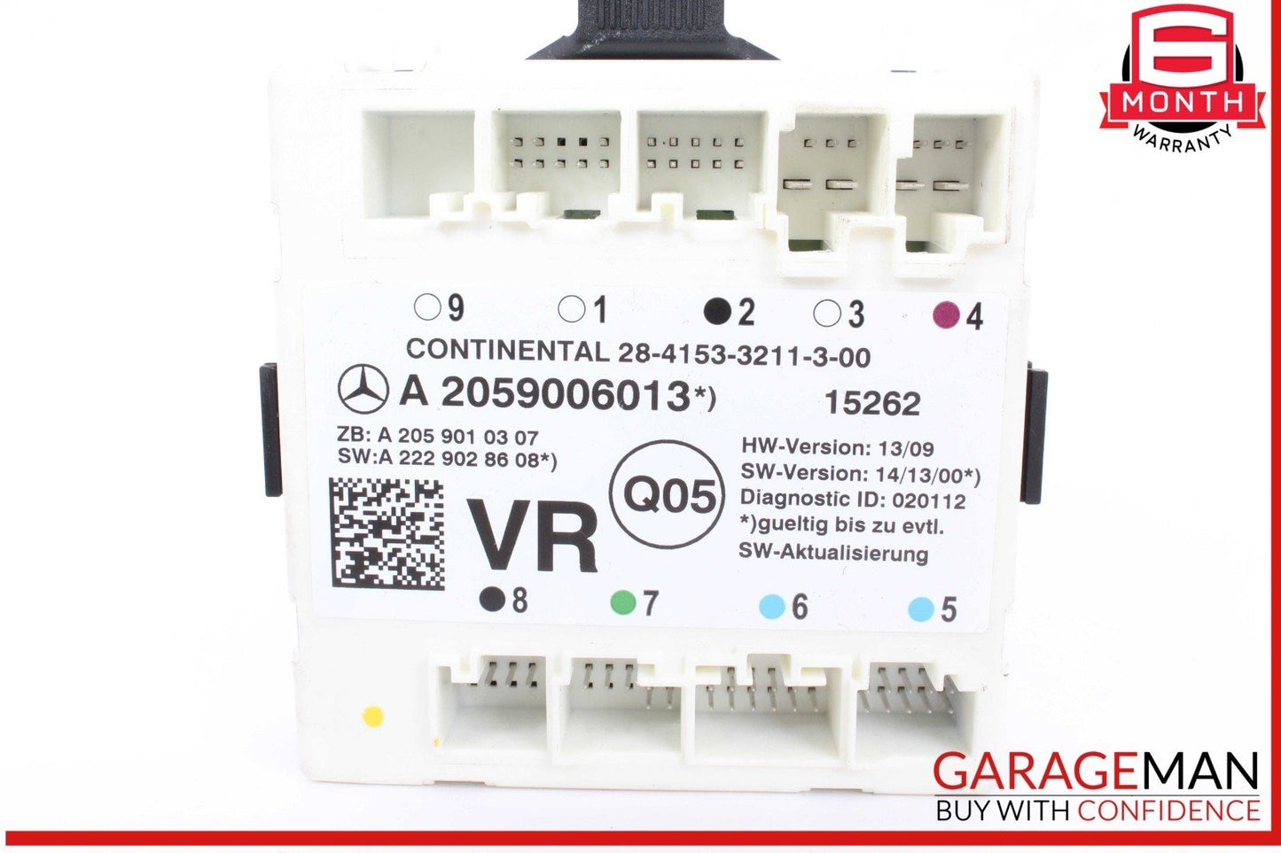 15-18 Mercedes W205 C300 Front Right Passenger Side Door Control Module OEM