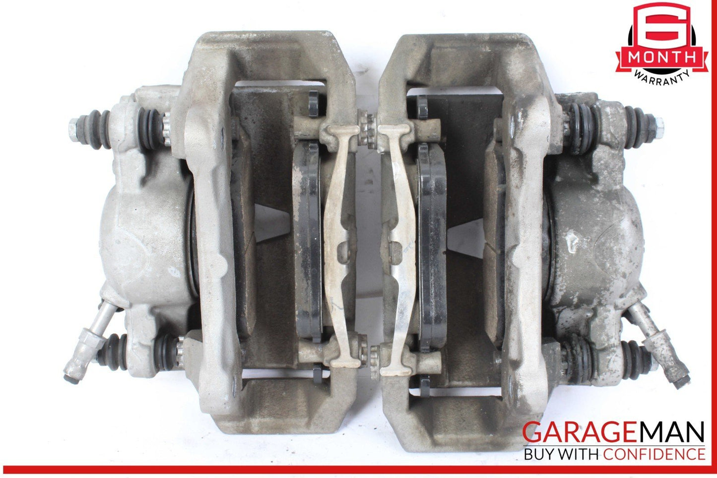 13-16 Audi A4 Front Left and Front Right Side Brake Caliper Calipers Set OEM