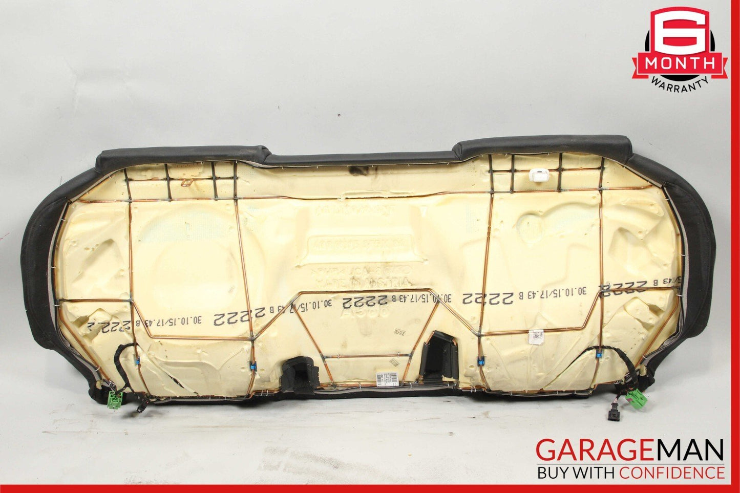 12-18 Audi A6 Rear Bottom Lower Seat Bench Cushion Cover Black OEM