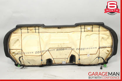 12-18 Audi A6 Rear Bottom Lower Seat Bench Cushion Cover Black OEM