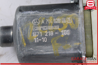 08-14 Mercedes W204 C250 Front Left Driver Side Door Window Regulator Motor OEM