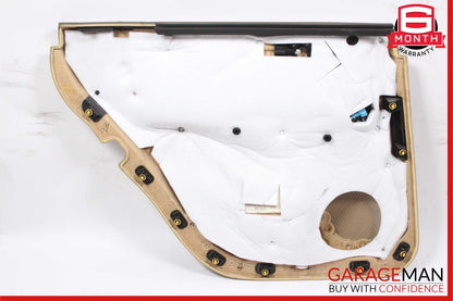 06-12 Mercedes X164 GL450 ML550 Rear Right Side Interior Door Panel Cover Brown