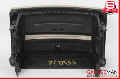 07-13 Mercedes W221 S550 Center Console CD Player Cover Trim Panel OEM