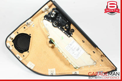 05-07 Mercedes W203 C230 C280 Sedan Rear Left Interior Door Panel Cover Black