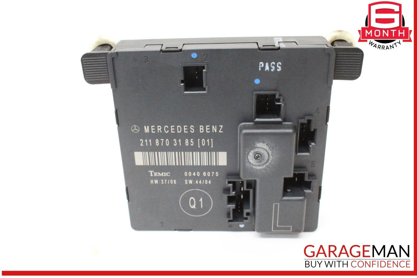 03-09 Mercedes-Benz W211 E350 Rear Left Door Control Module 2118703185 Genuine