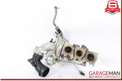 15-20 Mercedes W166 GLE400 Left Side Turbocharger Turbo Charger Manifold OEM
