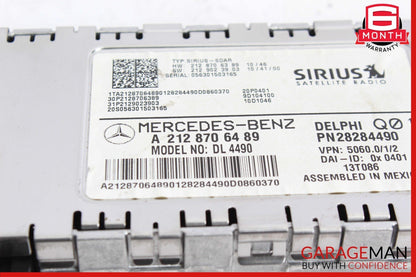 10-17 Mercedes X166 GL450 C250 C300 Sirius Satellite Radio Receiver Module Unit
