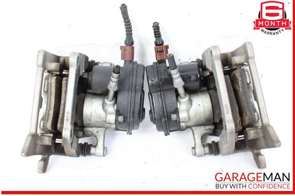 13-16 Audi A4 Rear Left and Rear Right Side Brake Caliper Calipers Set of 2 OEM