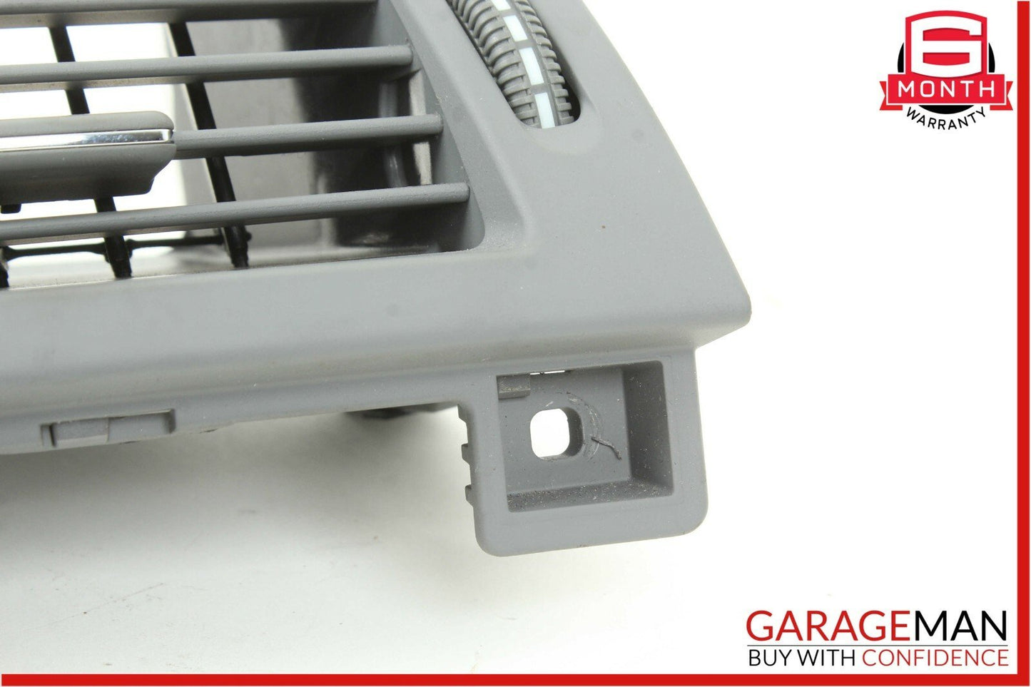 07-13 Mercedes W221 S500 CL600 Front Left Side Dash AC A/C Air Vent Trim Grey