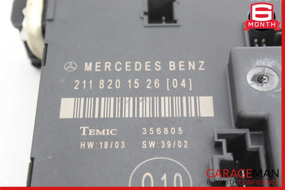 03-06 Mercedes W211 E500 E320 E55 AMG Rear Left Door Controller Module Unit