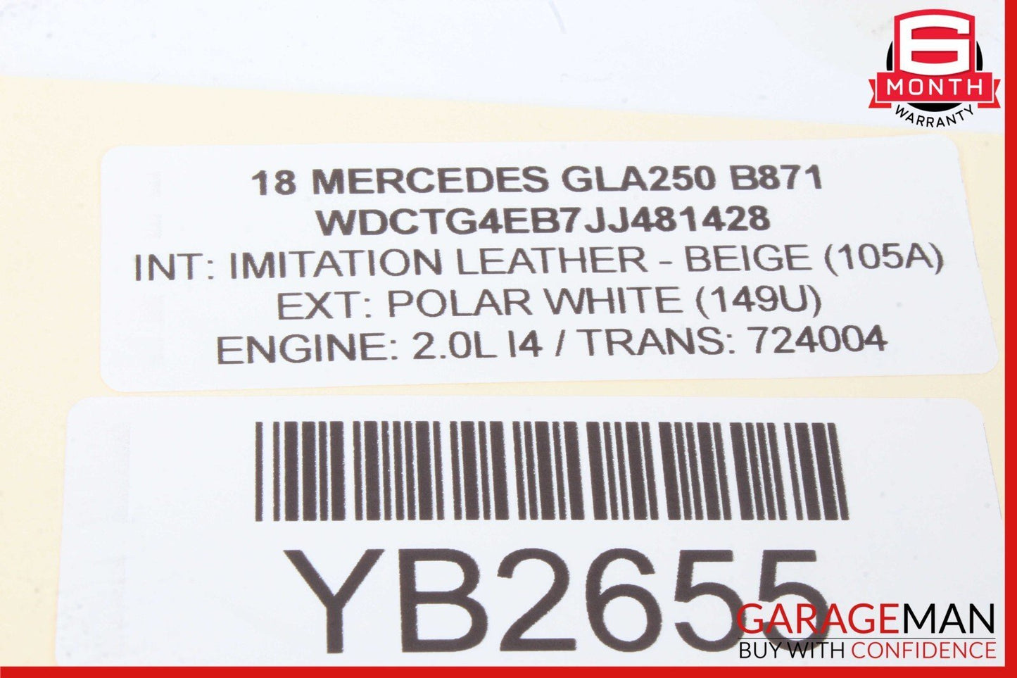 15-20 Mercedes X156 GLA250 Front Right or Left Outer Dash A/C AC Air Vent Trim