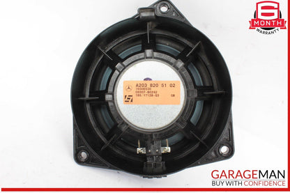 01-09 Mercedes W209 CLK350 C350 Door Sound Audio Speakers 2038205102 OEM