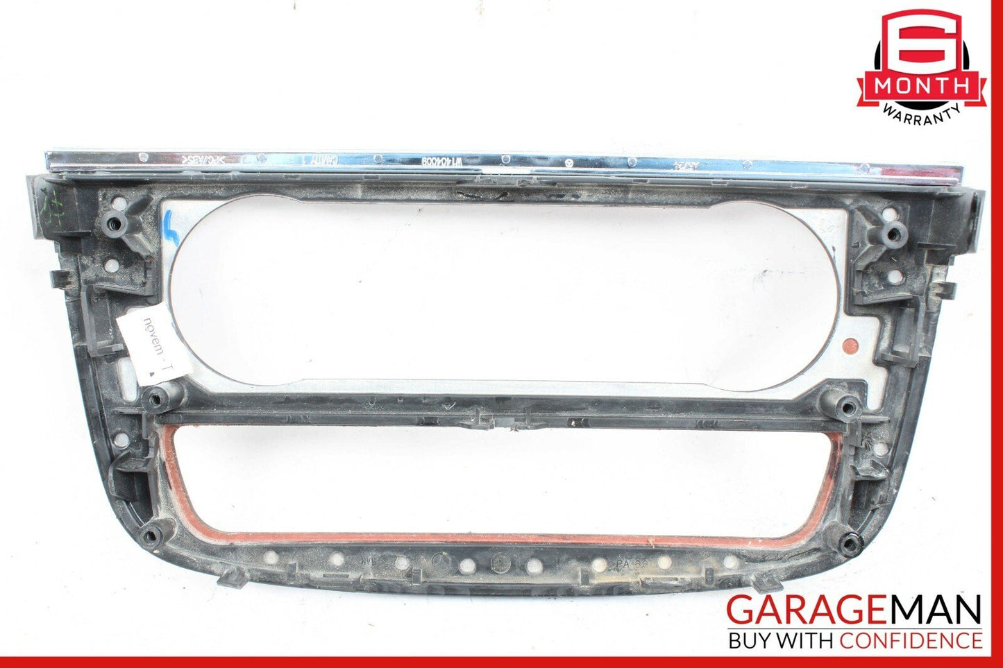06-13 Mercedes W251 R350 R320 Heater Climate Control Module Trim Bezel Wood OEM