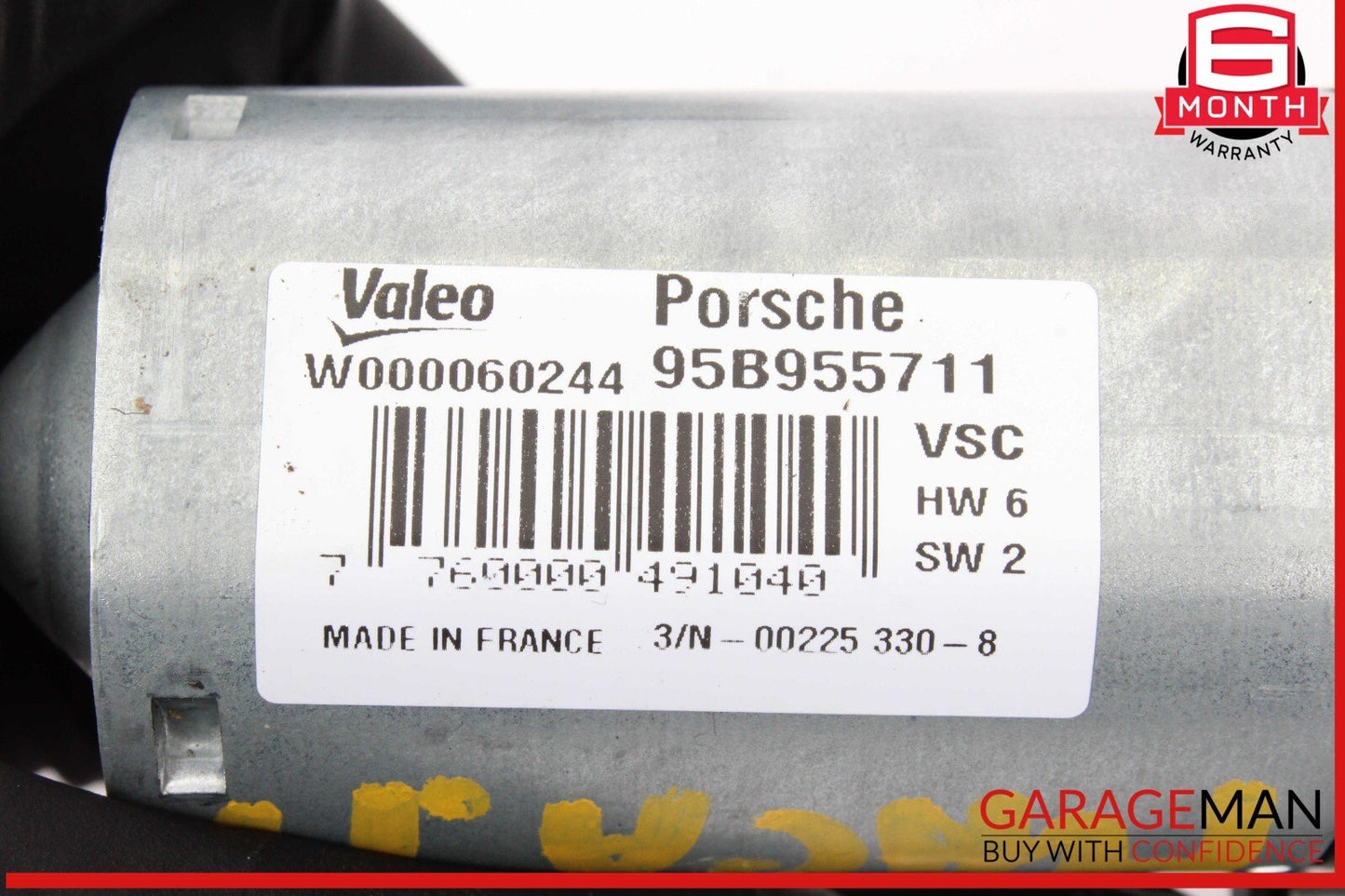15-24 Porsche Macan 95B Rear Glass Windshield Wiper Motor 95B955711 OEM