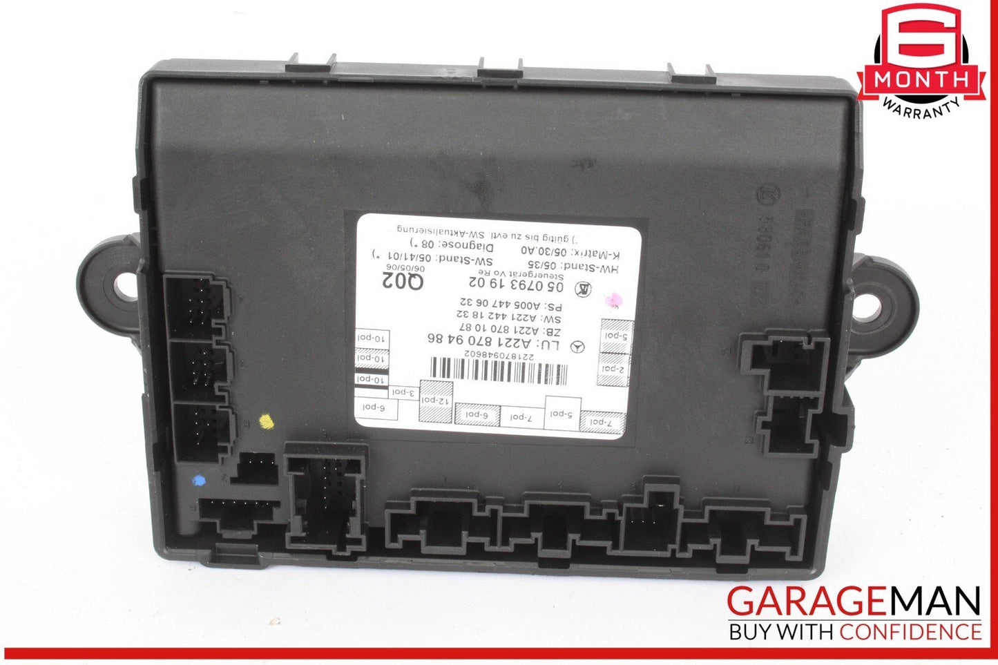 07-13 Mercedes W221 S550 S400 Rear Right or Left Side Door Control Module OEM