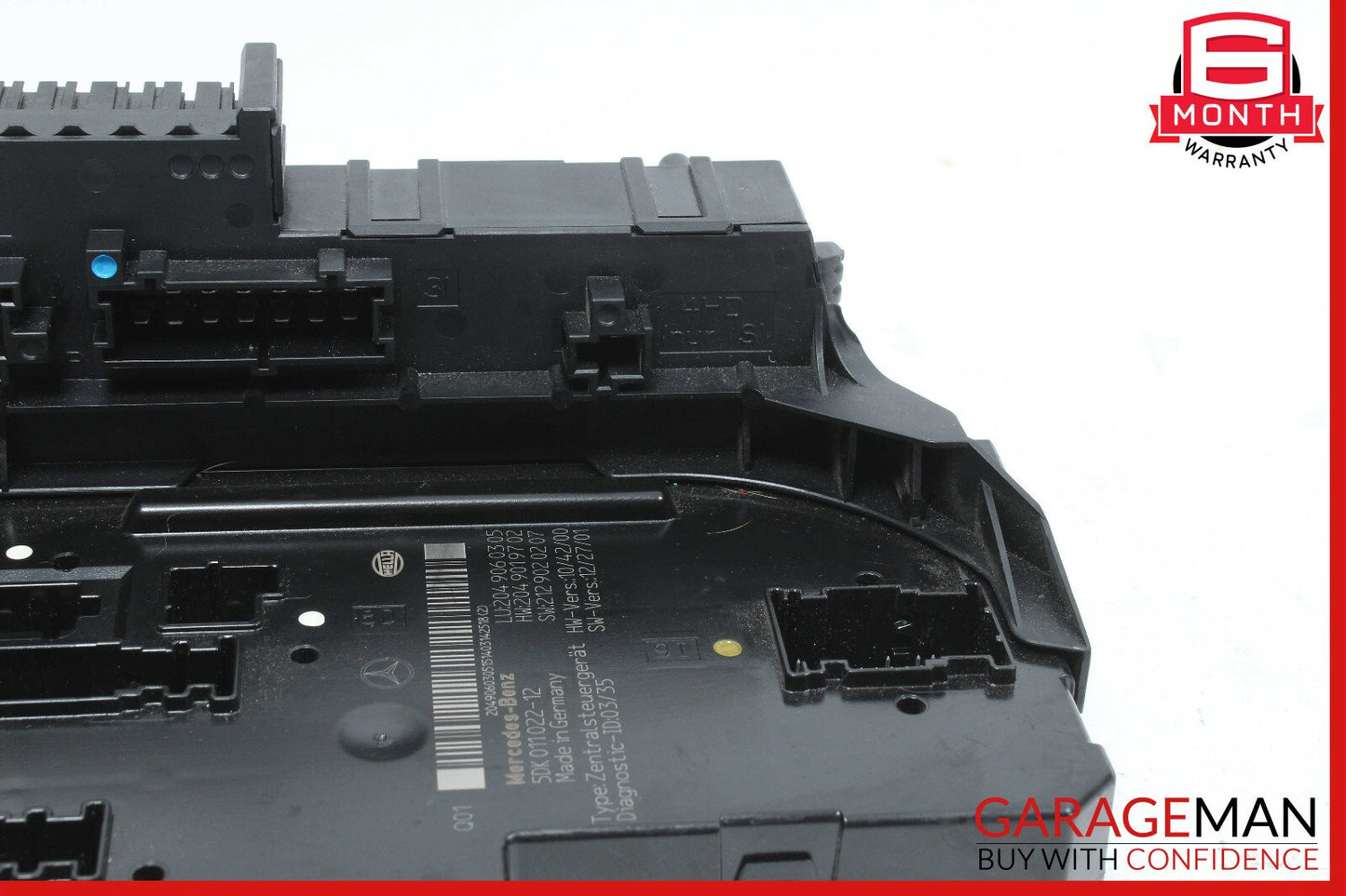 12-14 Mercedes W204 C250 Rear SAM Module Fuse Relay Box Assembly OEM