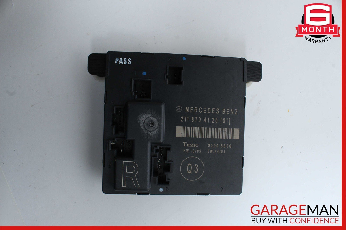 03-09 Mercedes W211 E350 E63 Rear Right Passenger Side Door Control Module Unit
