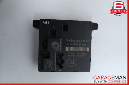 03-09 Mercedes W211 E350 E63 Rear Right Passenger Side Door Control Module Unit