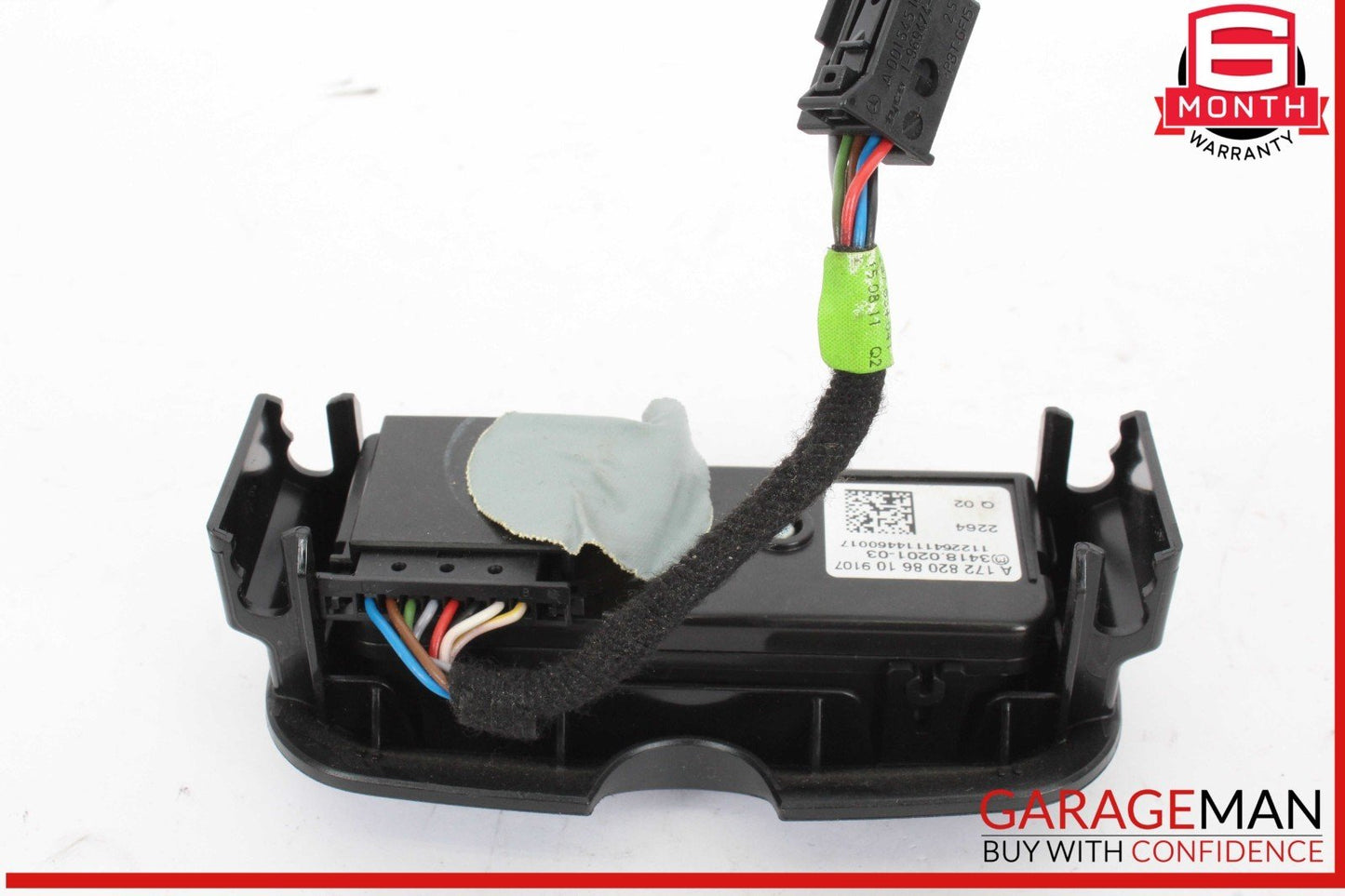12-20 Mercedes R172 SLK250 C350 Overhead Emergency Panel Controller Switch Black