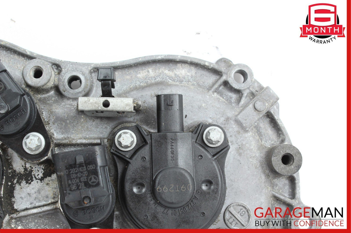 Mercedes W221 S550 E350 Front Left Side Engine Timing Chain Cover Plate OEM