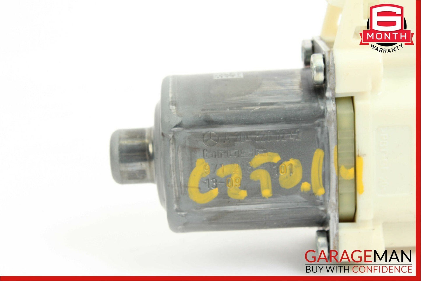 08-14 Mercedes W204 C250 Front Right Passenger Side Door Window Regulator Motor