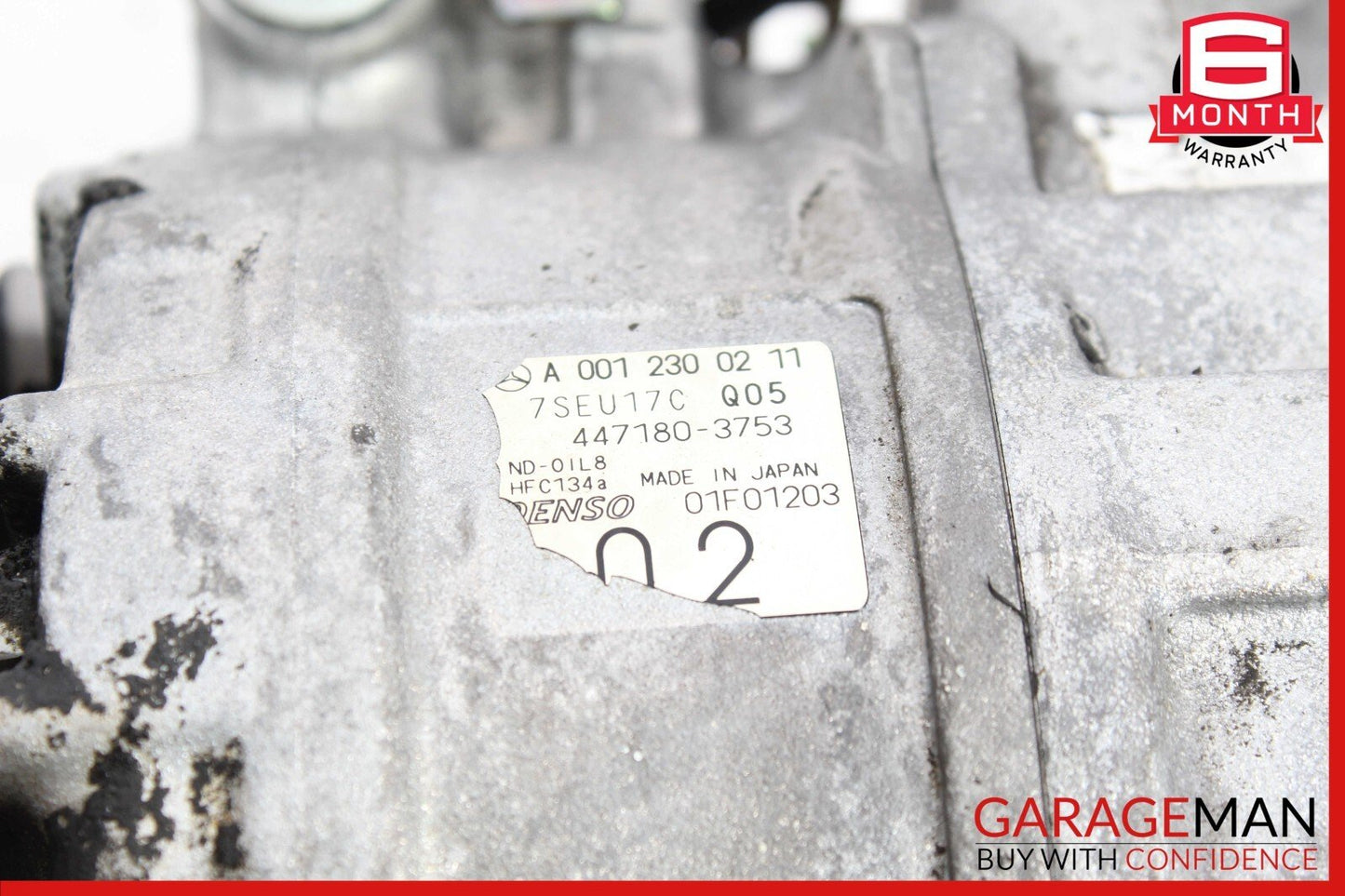 03-06 Mercedes R230 SL55 AMG DENSO A/C Air Cooler Conditioning Compressor Pump