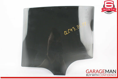 16-22 Mercedes X253 GLC43 AMG Rear Right Passenger Side Door Window Glass OEM