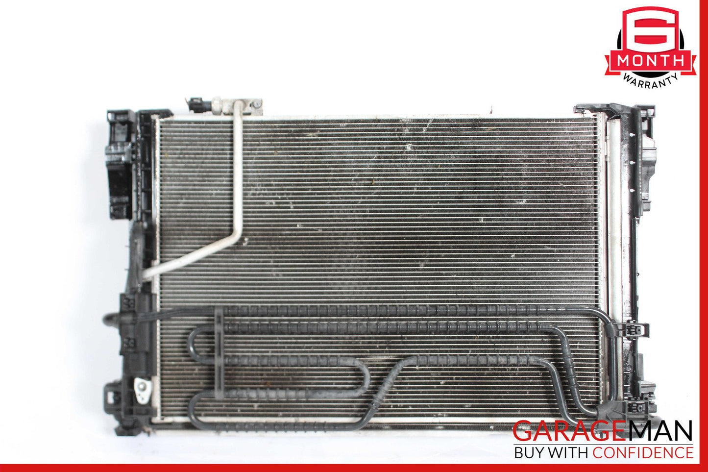 08-15 Mercedes W204 C300 GLK350 Engine Cooling Radiator Air A/C Condenser Assy