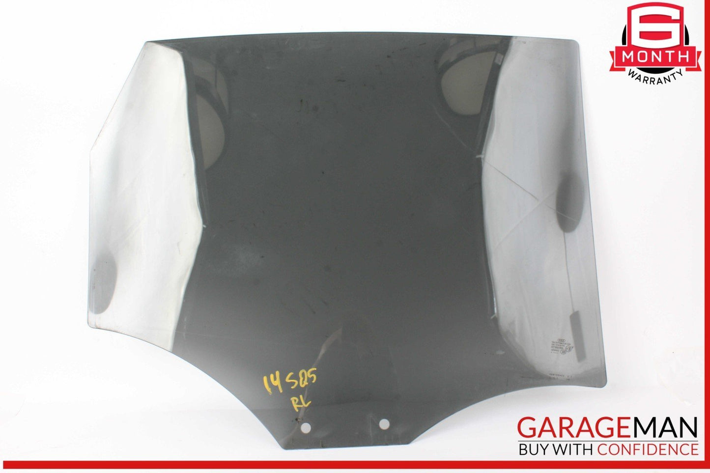 14-17 Audi SQ5 Rear Left Driver Side Door Window Auto Glass OEM