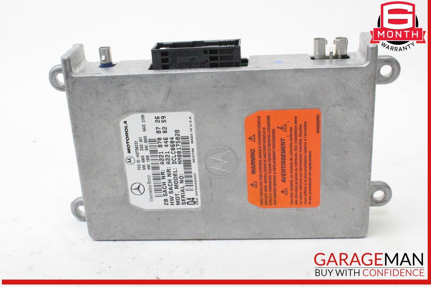 Mercedes W221 S550 Voice Communication Control Module 2218708726 OEM