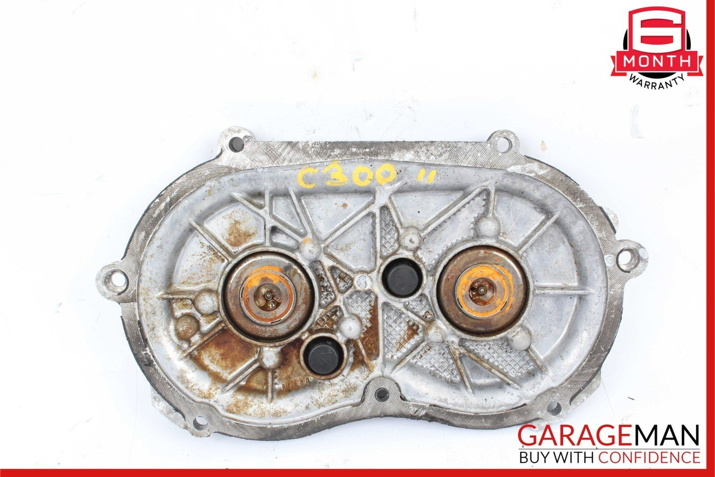 05-13 Mercedes W204 C300 E550 Front Left Side Engine Timing Chain Cover Plate
