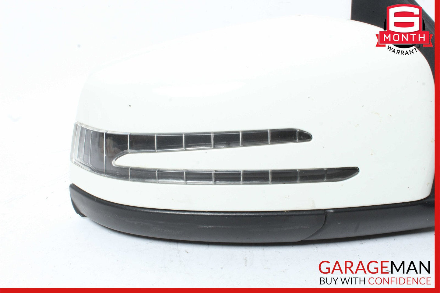 12-14 Mercedes W204 C250 C350 Right Side Rear View Door Mirror White OEM