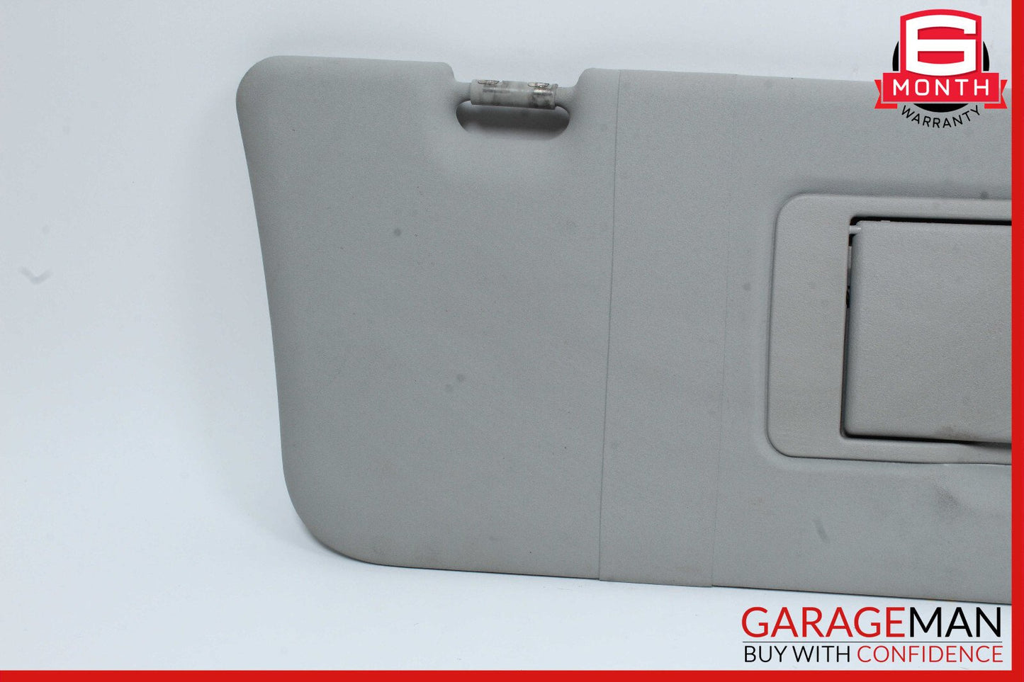 06-12 Mercedes X164 GL450 Front Right Passenger Side Sun Visor Sunvisor Gray OEM