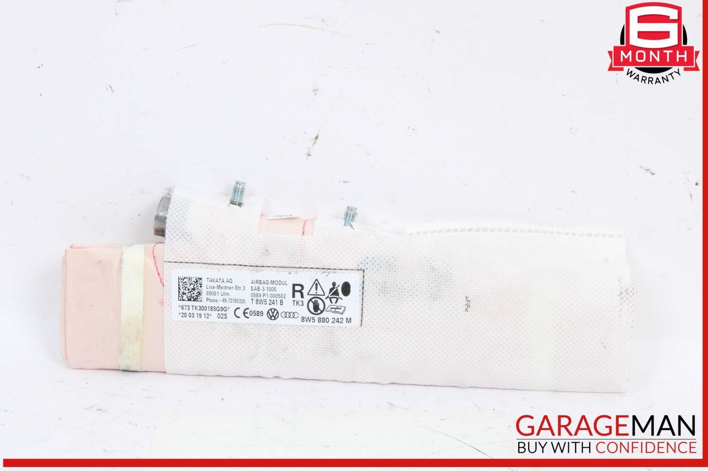 18-24 Audi S5 A5 A4 S4 RS5 Front Right Passenger Side Seat Airbag Air Bag OEM