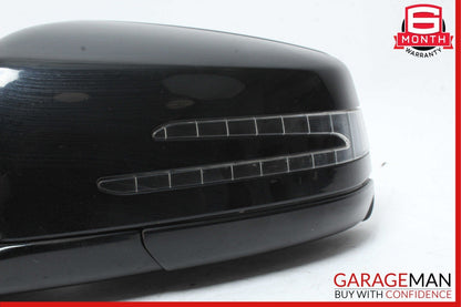 10-13 Mercedes W221 S550 Front Left Driver Side Mirror Door Rear View OEM