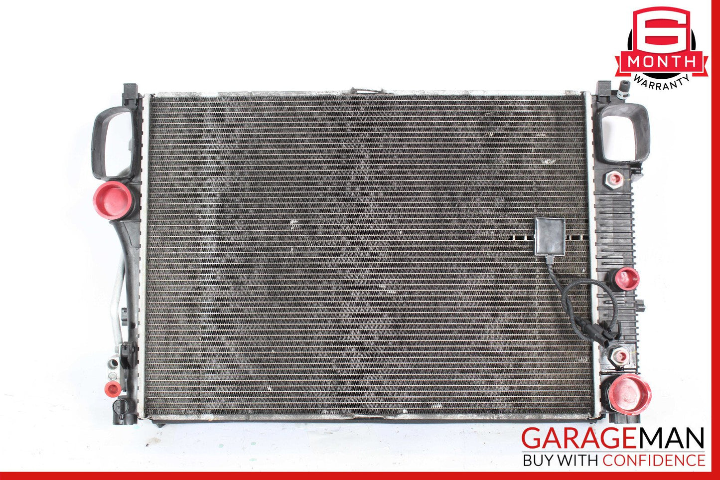 10-13 Mercedes W221 S400 Hybrid Engine Cooling Radiator A/C Air AC Condenser OEM