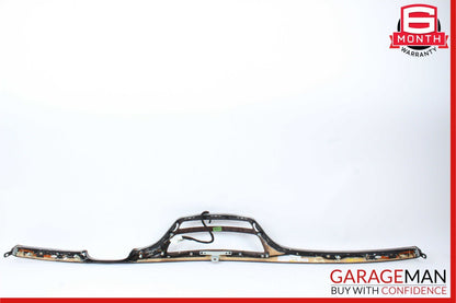 07-09 Mercedes W221 S450 S550 Front Dashboard Dash Trim Panel Cover Wood Bezel