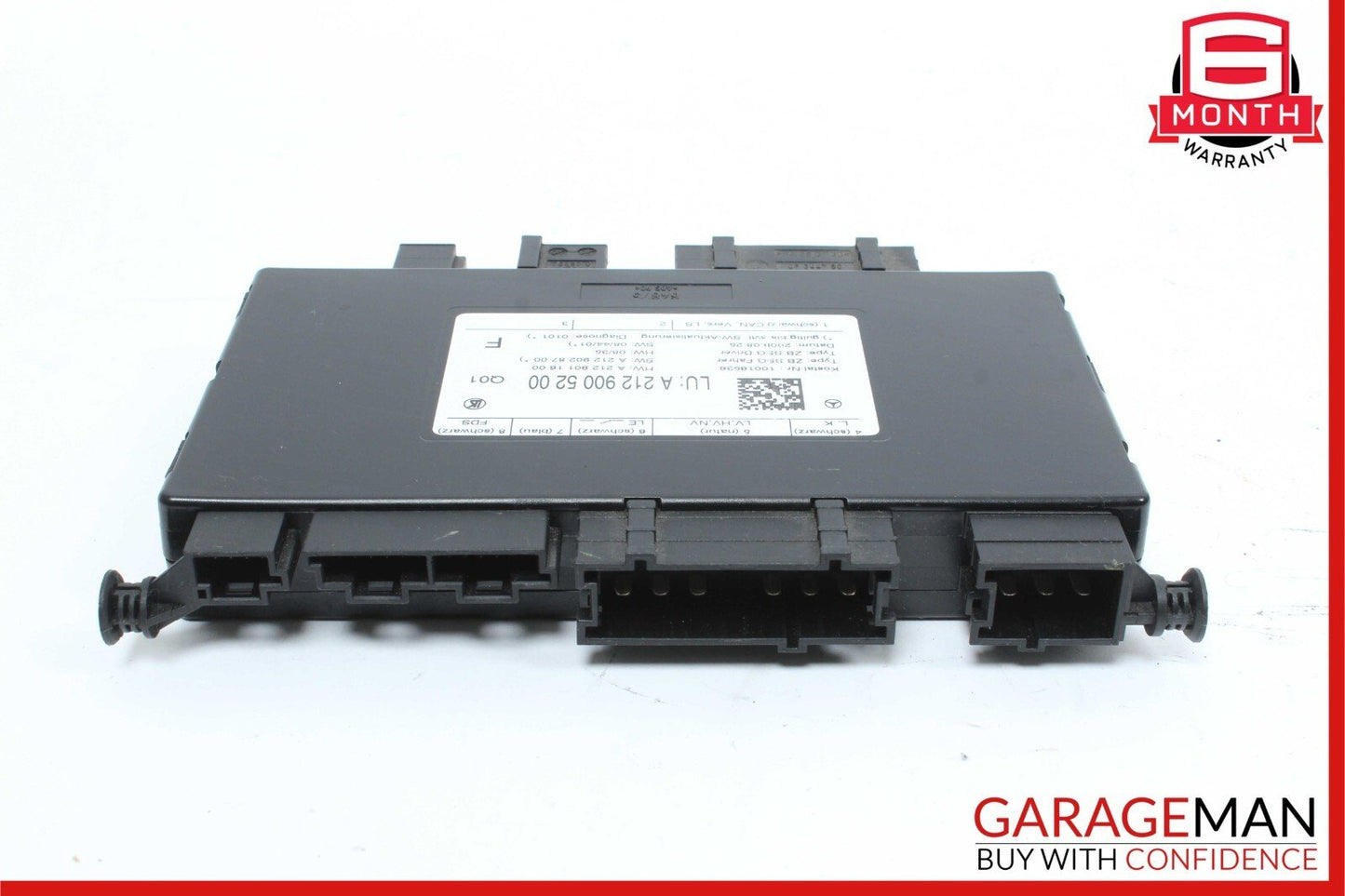 08-18 Mercedes W212 E350 SLK250 Seat Control Module Front Left Driver Side OEM