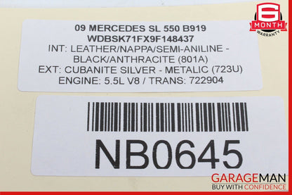 05-14 Mercedes R230 SL550 Communication Interface Module 2048708026 OEM
