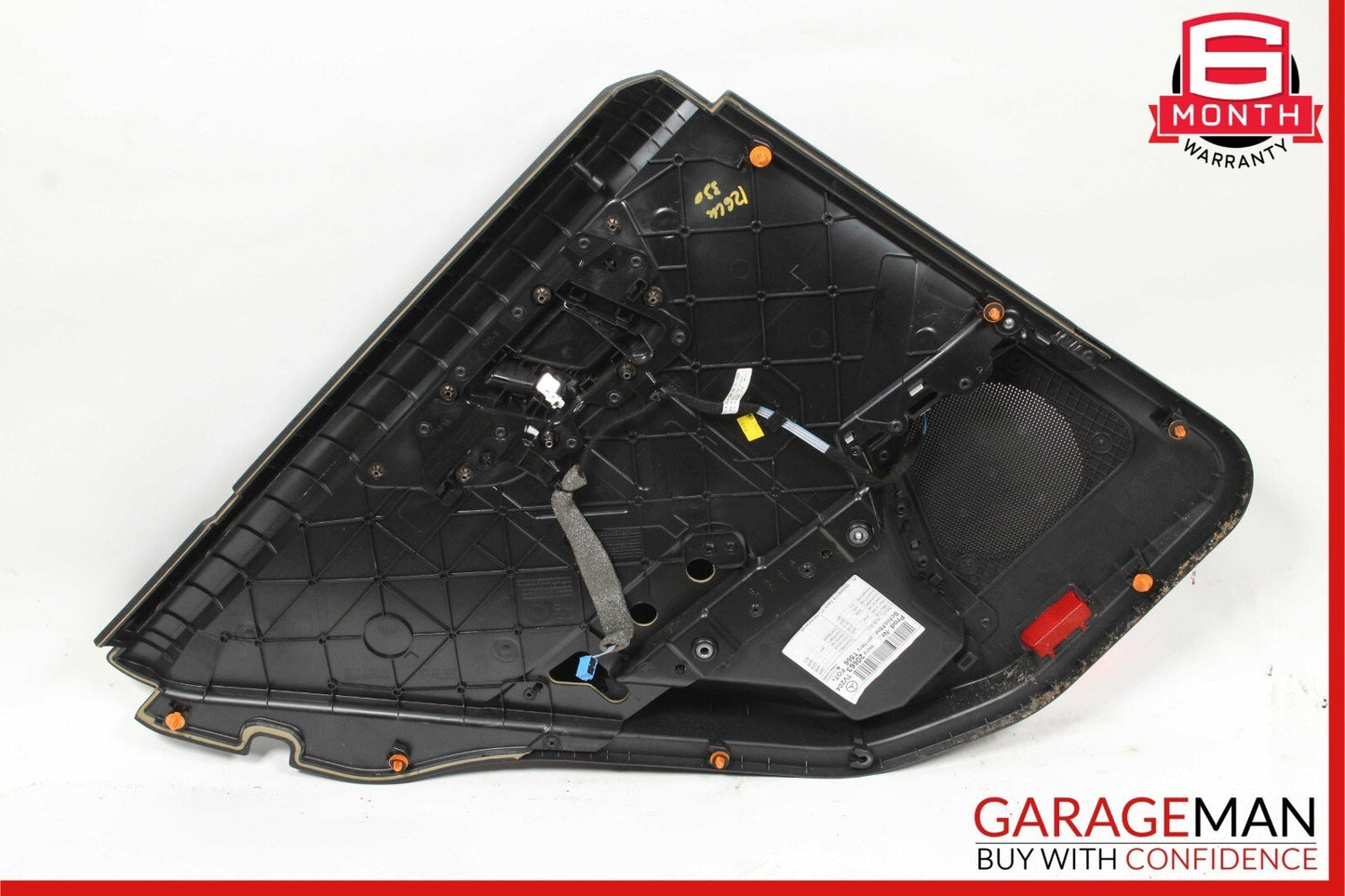 10-15 Mercedes X204 GLK350 Rear Right Side Interior Door Panel Assembly Black