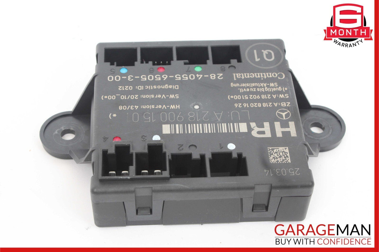 08-14 Mercedes W204 C300 C350 Front Right Door Control Module 2189001501 OEM